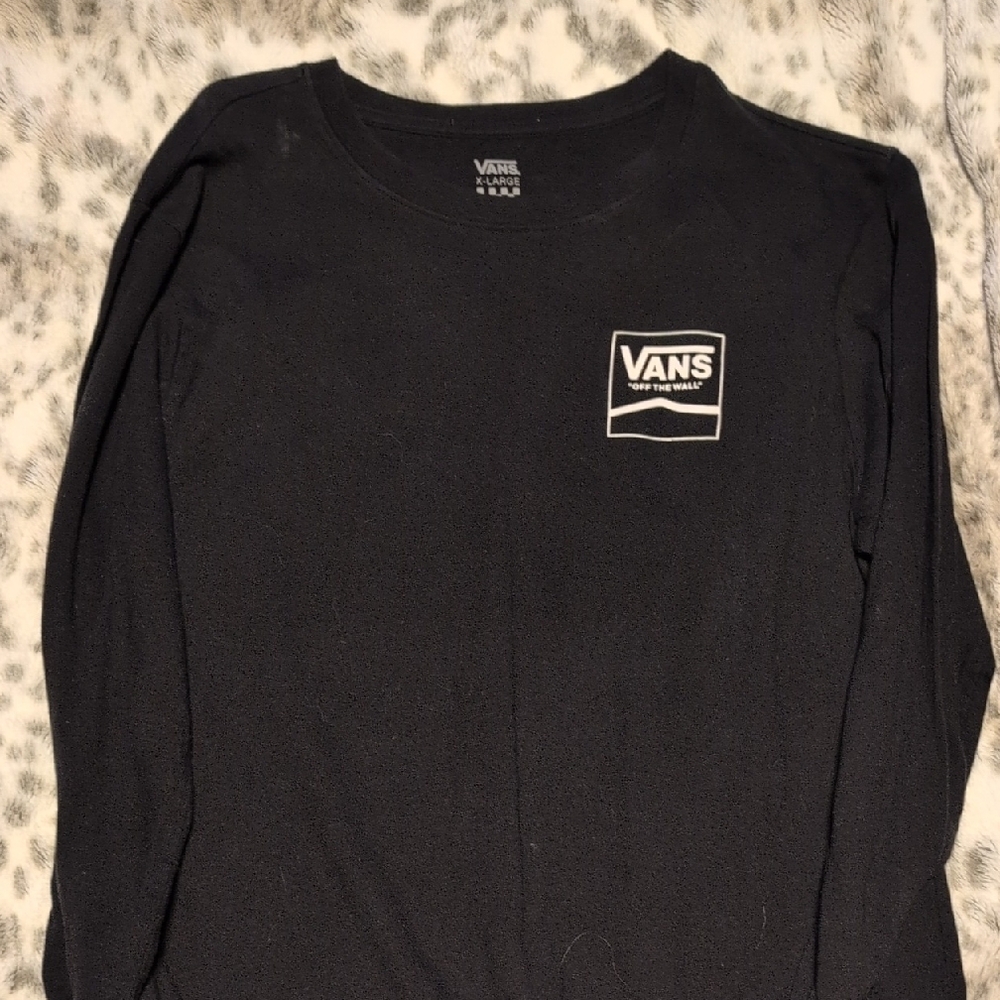Vans Classic Black Long Sleeve Tee